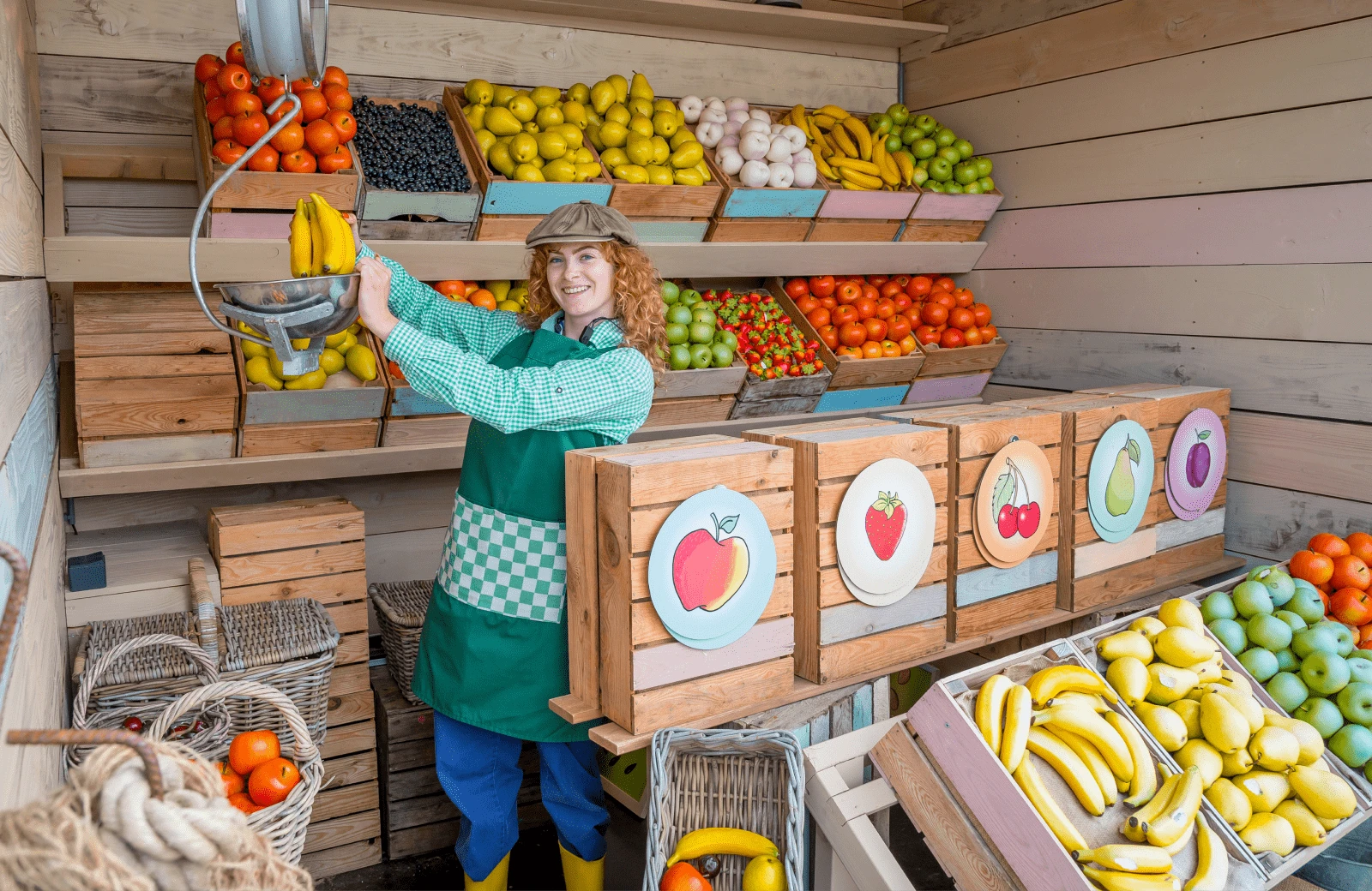 Boerenkar fruitige fruitshow