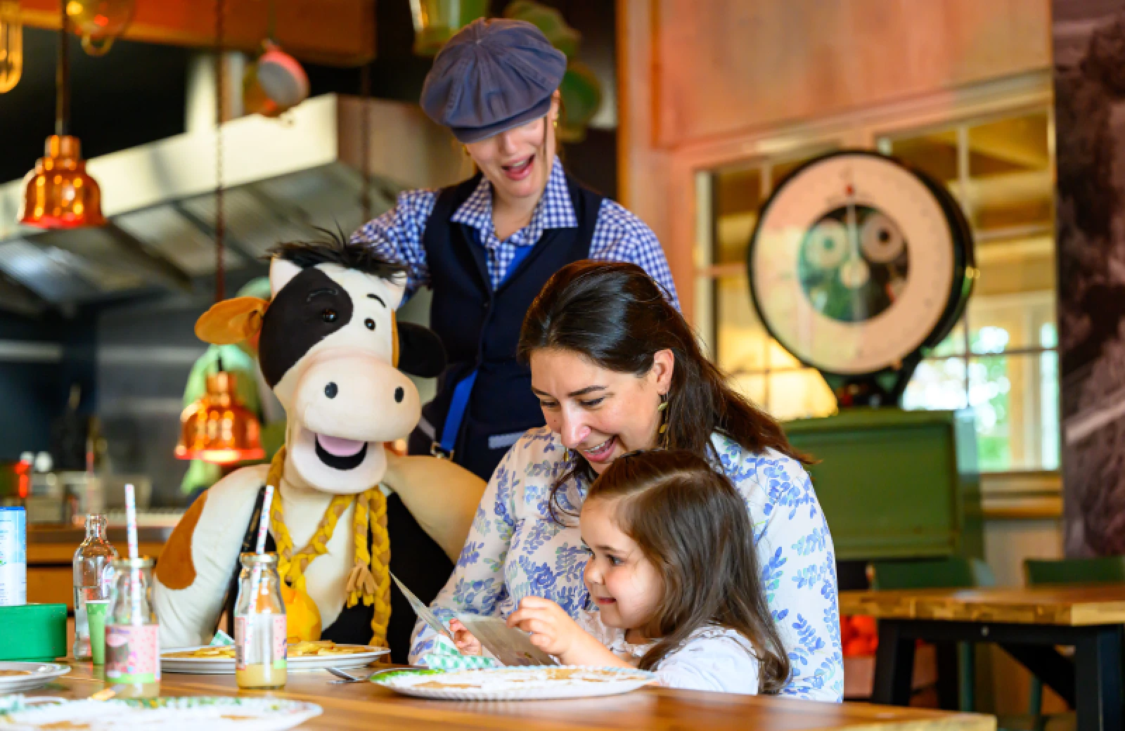 Eetfeest met rosa webformaat