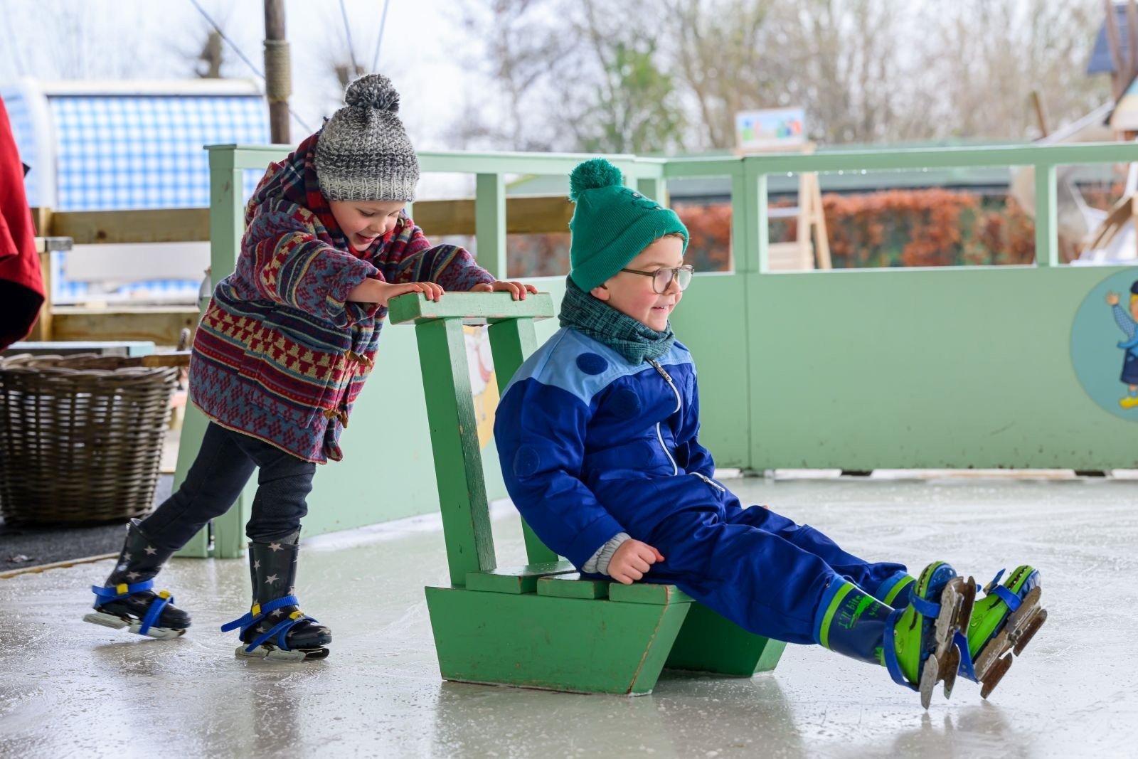 Eislaufbahn für Kinder