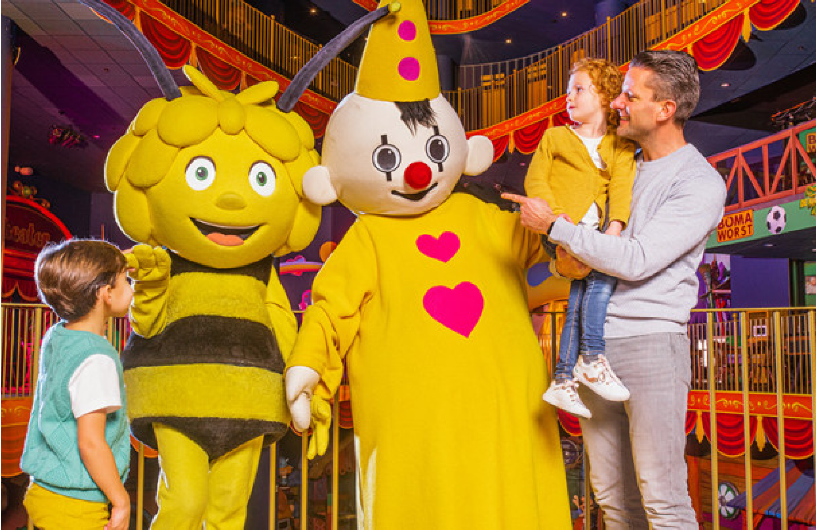 Plopsa station antwerpmeet and greets