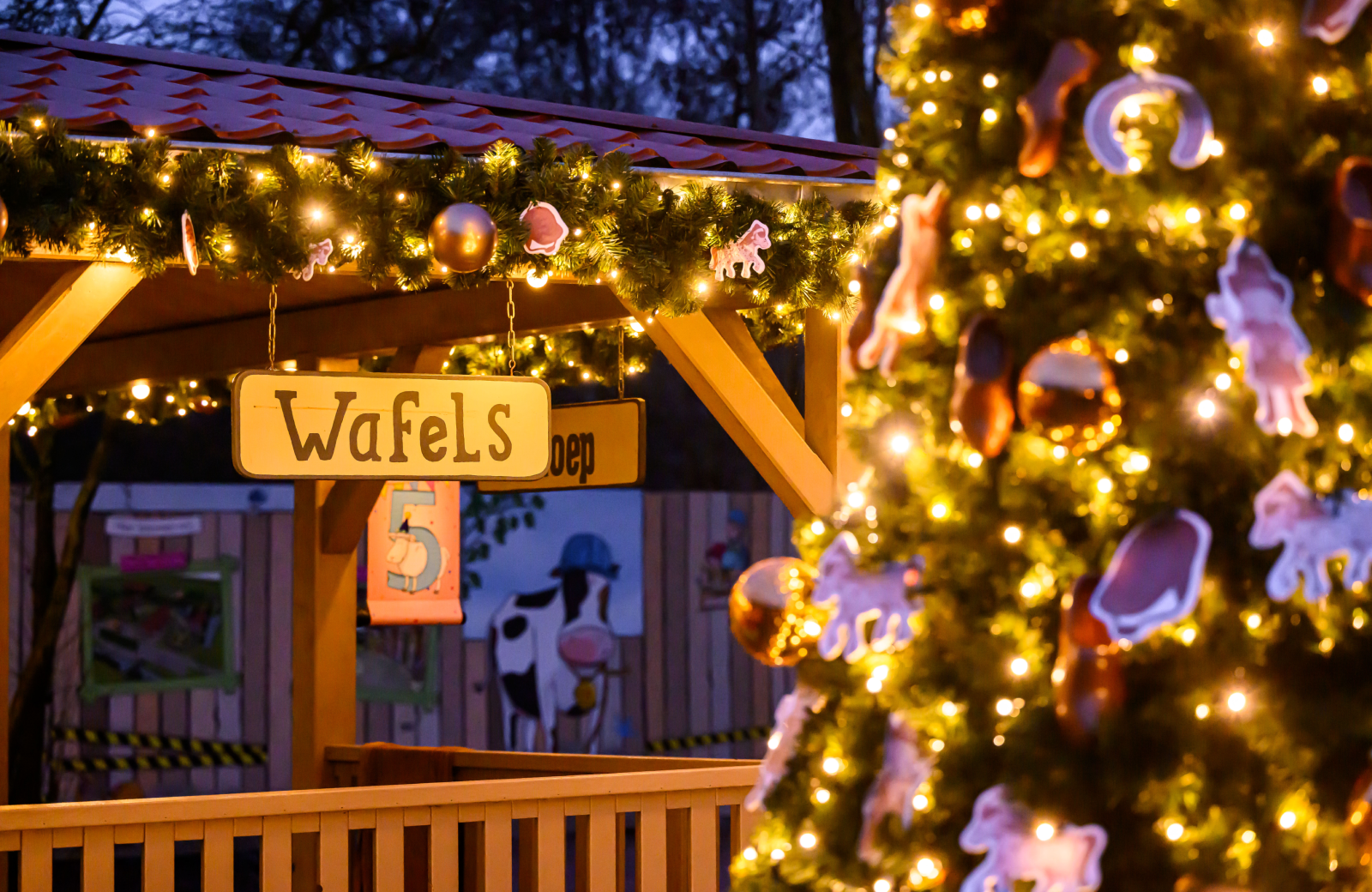 Kerstmarkt bij Avonturenboerderij Molenwaard